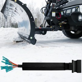 XMK 13 Pin Connector for Boss Snow Plow Wiring Harness Repair Kit Replace for MSC04754 Plow Side for Boss Snowplow Blade 13 Pin Connector