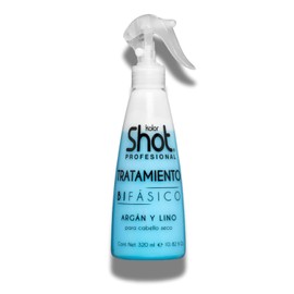 Kolor Shot Tratamiento Bifásico Profesional con Argan + Lino, Para Cabello Seco, 320ml