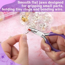 SPEEDWOX Radio Pliers Small with Cutting Blade Miniature Radio Pliers No Burrs Short Nose Pliers for Crafting Pliers Micro Tapered Pliers Forged Radio Pliers Mini Micro Radio Pliers Mini Pliers Wire