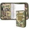 Army Military Notebook Cover With 6 Ring Binder, Padfolio With