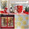 Qeedee Christmas Snowflakes Window Clings, 8 Sheet Snowflake Window Clings