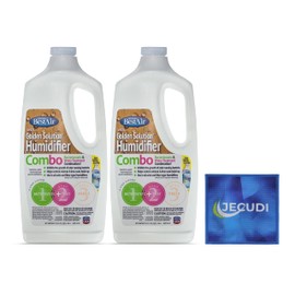 Bacteriostatic Humidifier Water Treatment– Extend Filter Life Eliminate Odors & Prevent Bacterial Growth – Compatible with All Cool Mist & Warm Mist Humidifiers – 32 oz Easy Pour Bottle (2)