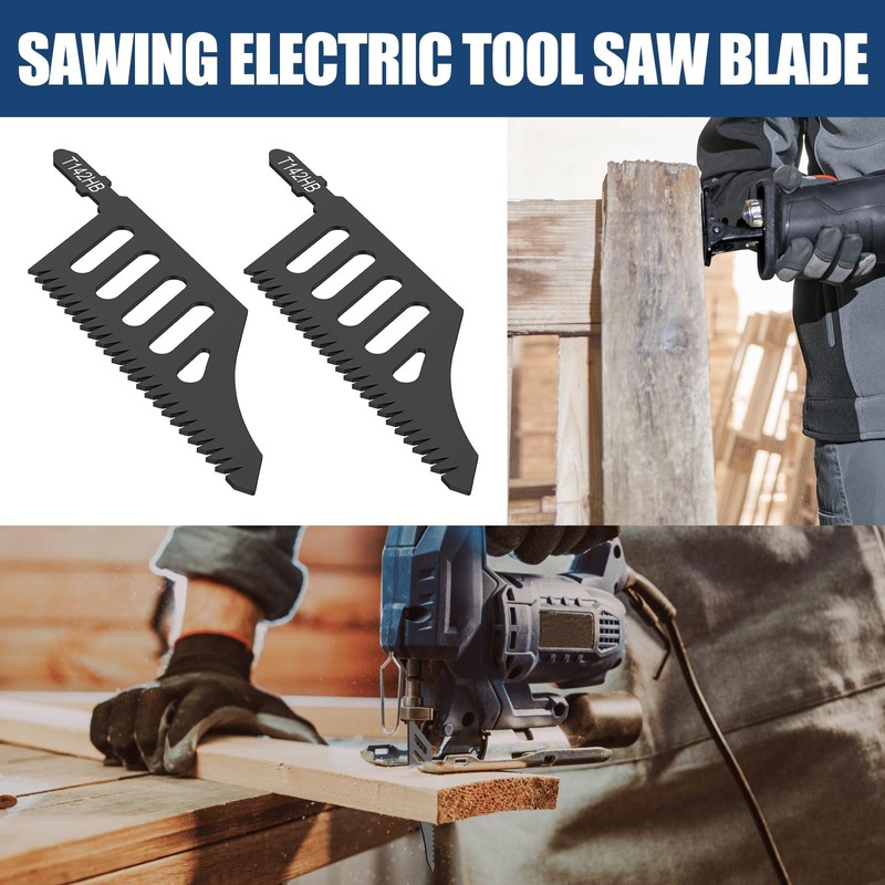 10Pcs Jigsaw Blades, T Shank High Carbon Steel Jigsaw Blade,