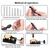 EDIONS Hand Drill Set, Mini Vise Hand Drill Set with
