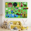 Farm Animals Felt Story Board Set Preschool Planet-Themed Storytelling Board