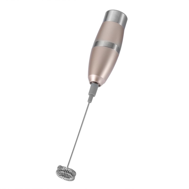 Stainless Steel Electric Milk Frother High Speed Handheld Foam Maker