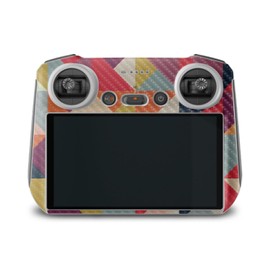 MightySkins Carbon Fiber Skin Compatible with DJI RC Controller - Bright and Happy | Protective, Durable Textured Carbon Fiber Finish | Easy to Apply, Remove, and Change Styles | Made in The USA