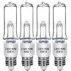 Lachesan JDE11 120V 50W T4 Mini Candelabra Base（Replacement E11 Led