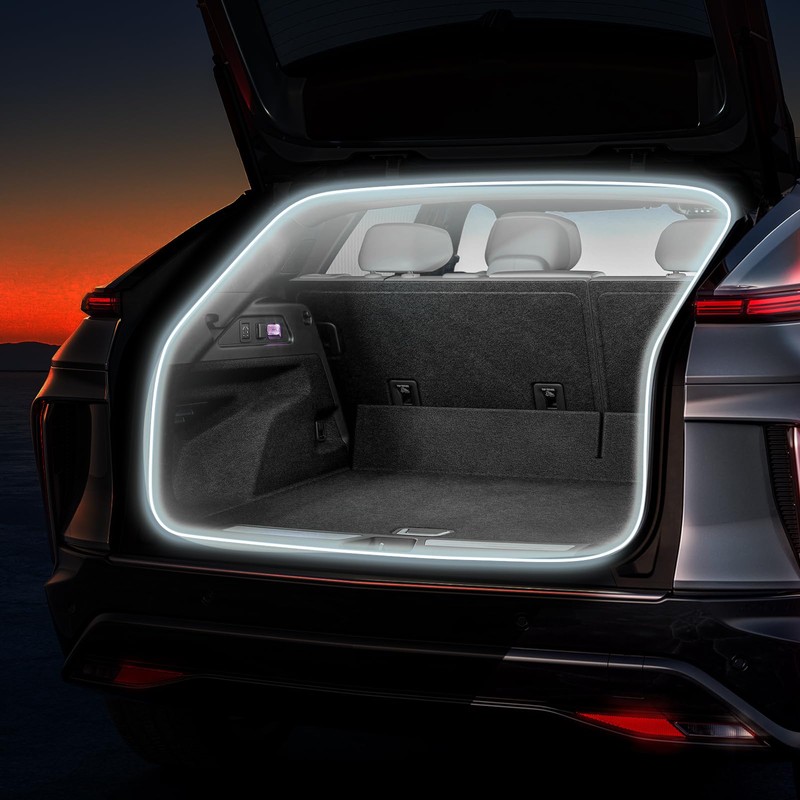 Car LED Strip Lights - Trunk Cargo Ambient Lighting, White