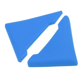 A ABSOPRO Car Door Corner Edge Guards Bumper Protector Blue (Set of 2)