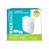 Rack Sack Super Compact Bathroom Garbage Can, Garbage Can with