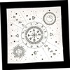 BIUDECO Divination Cards Tablecloth Lightweight Pagan Altar Cloth for Home