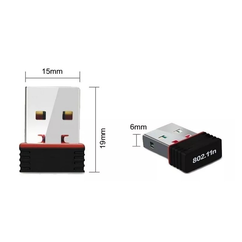 EGTMA Kit De 3 Tarjetas De Red Inalámbrica Wifi Usb