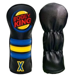 Golf Head Covers, Golf Headcovers for Woods and Hybrids Women Men, Premium PU Leather, Fits Most Golf Clubs, for Golfers