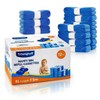 Nappy Bin Refills, 7.5m Extra-Long Diaper Pail Bags Compatible with
