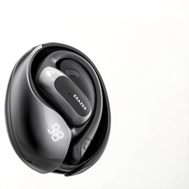 ERAZER X5 Translator Earbuds, AI Headphones, Open Wireless Earbuds Translation for Listening to Music & Calling Support 135 Languages Bluetooth Translation & Meeting