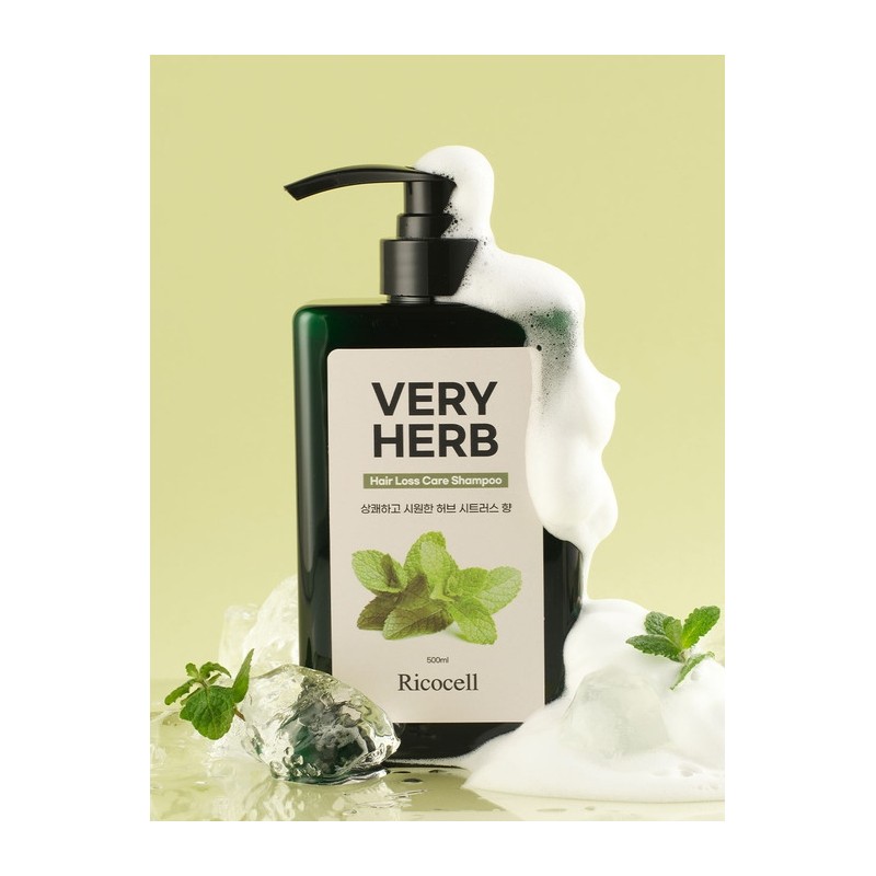 Berry Herb Hair Loss Symptom Relief Shampoo 500ml / 베리허브
