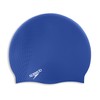 Speedo Unisex Bubble Active+ Swimming Cap, Textured Design, Hapuna Blue,