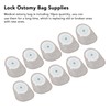 10pcs Adhesive Colostomy Pouch Lock Disposable Drainable Medical Ostomy Bag