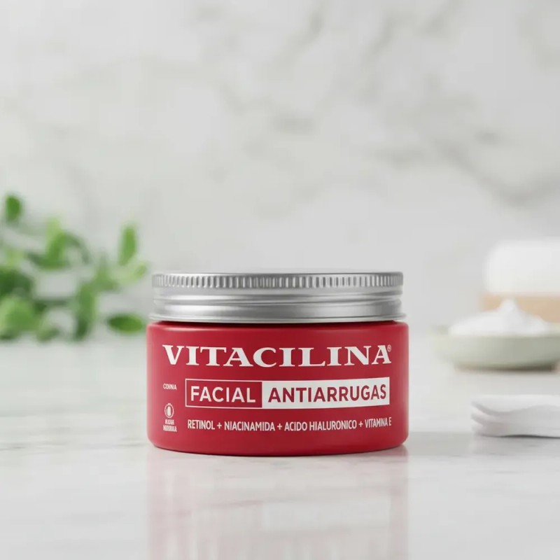 Vitacilina Facial Antiarrugas Piel Madura 3 Tarros