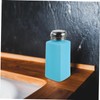 Mobestech 2pcs Press Down Static Alcohol Pump Bottles Refillable Empty