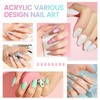 SULLMAR Acrylic Nail Kit Acrylic Nail Kit for Beginners with