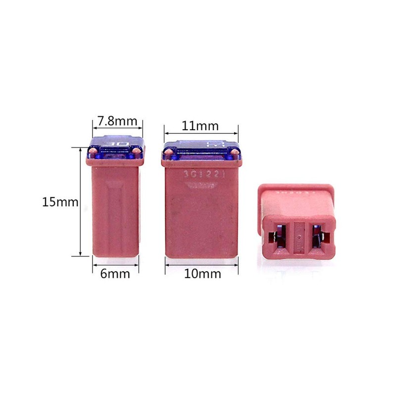Mcase FMM Fuses Assortment 15 20 25 30 40 Amp