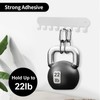Suzurana 2 Pack Key Holder for Wall,Key Hooks with 8