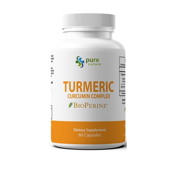 PureNature Turmeric Curcumin Extract Complex (1 Bottle)
