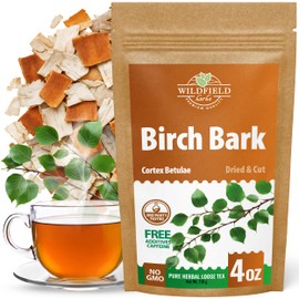4 oz. Birch Bark Herbal Tea (Betulae Gemmae) – 113g Dried Birch Bark Herb Tea Corteza de Abedul