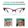 Eyekepper Pack of 6 Women's Cat Eye Glasses, Includes Sunglasses