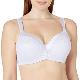 Playtex Women's Secrets Amazing Shape Balconette Underwire Bra 4823 38B White Rose Jacq