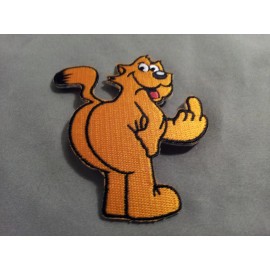 unbranded cat finger embroidered  patch