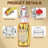 Fimyyao 10 Pack Swing Top Glass Vanilla Extract Bottles 8