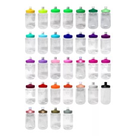 Dulcero Tarro Cilindro 10 Pzas Bolos Fiesta Transparente 1 L