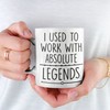 WG - I Used to Work with Legends, Funny Leaving