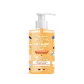 BeauTerra - Organic Baby Lid Gel 750 ml - Soothes and Cleanses - Daily Use - For Body and Hair - Made in France