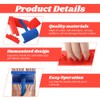 5 Pack Wood Grain Tool,Woodgraining Tool Kit,Texture Pattern with Handle