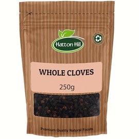 Cloves Whole 250g by Hatton Hill | Aromatic Spice for Rich, Warm Flavor in Cooking, Baking