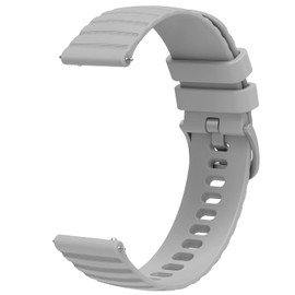 FanTEK Compatible with 18mm 20mm 22mm Watch Bands Quick Release Replacement Wristband, Silicone Sport Bands for Men Women