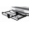 46 x21x6 inch Hitch Mount Steel Cargo Carrier Luggage Basket