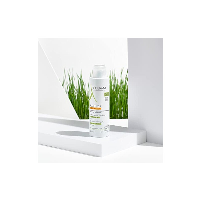 A-Derma Exomega Control, Aceite de Ducha Emoliente, 500ml