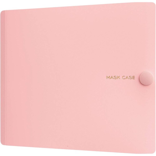 King Jim MC1001 Non-woven Mask Case 1/2 Size Pink