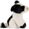 Carl Dick 3627 Sitting Cow Soft Toy Black and White