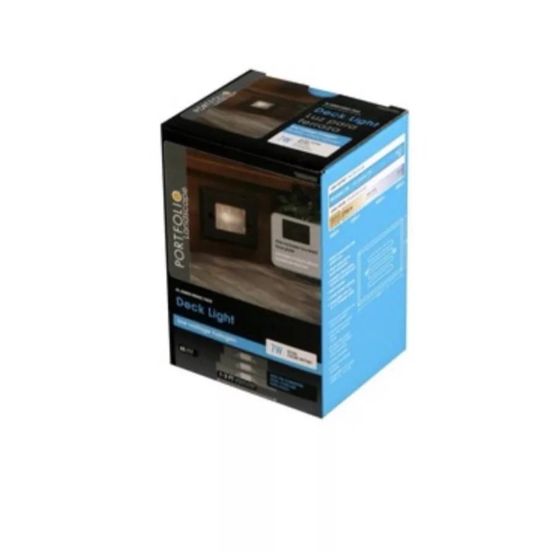Portfolio 7-Watt Oil-Rubbed Bronze Low Voltage Halogen Outdoor Step Deck
