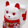 Osaka Choseido Maneki Neko Figurine, Crepe, Keiju, Good Luck Goods,