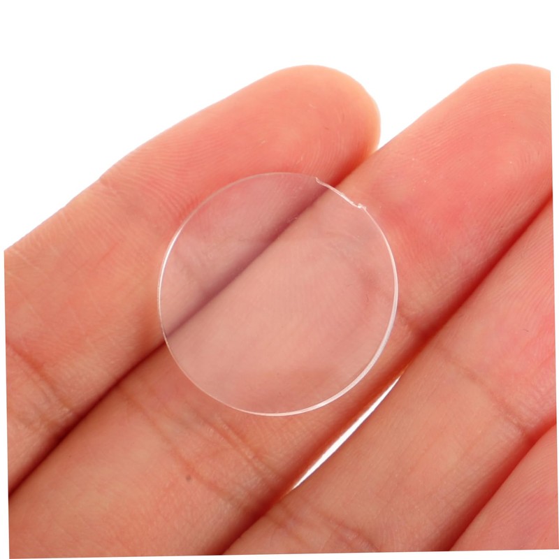 HOLIDYOYO 20pcs Convex Magnifier Lens Φmm Magnifying Lens for Telescopes