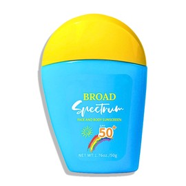 Sunscreen SPF 50+, Water Resistant Sun Cream SPF 50, 50g