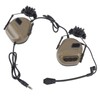 Shooting Headset Shooting Earmuffs Ear Hearing Protection Headphones Sound Amplification