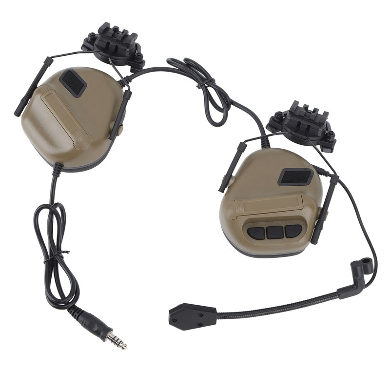 Shooting Headset Shooting Earmuffs Ear Hearing Protection Headphones Sound Amplification